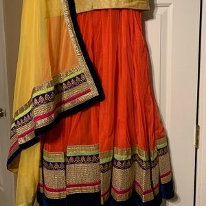 Indian traditional chaniya choli